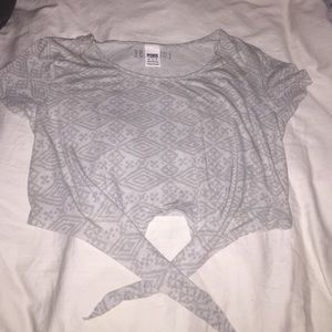 Victoria's Secret tie shirt