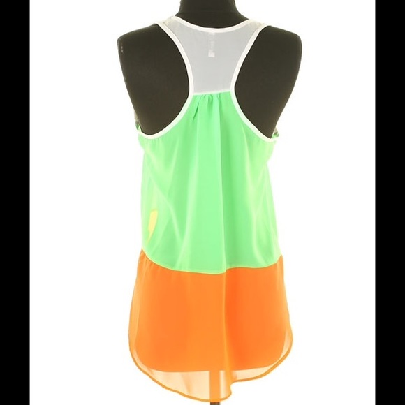 Neon Colorblock Tank - Picture 2 of 2