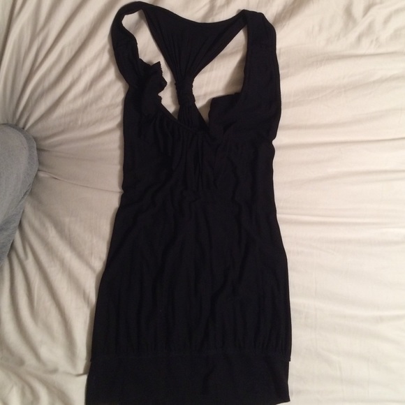 Ruffle collar tank