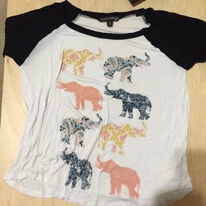Elephant style t shirt