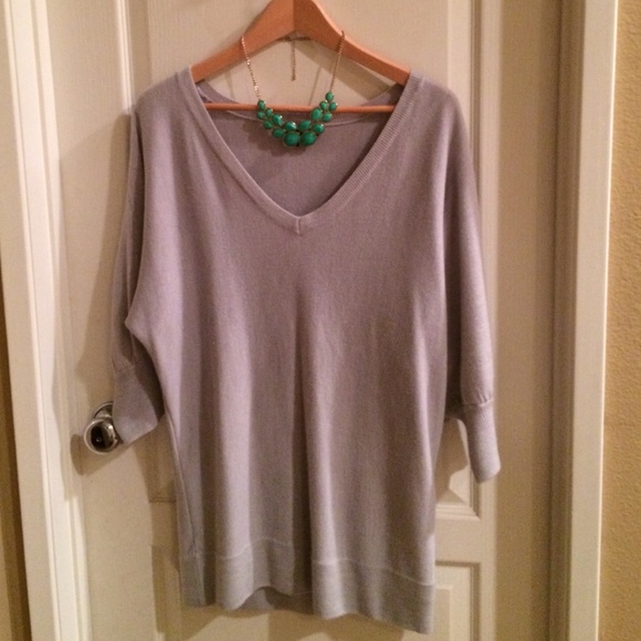 Light gray sweater