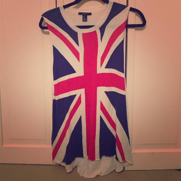 British flag tank