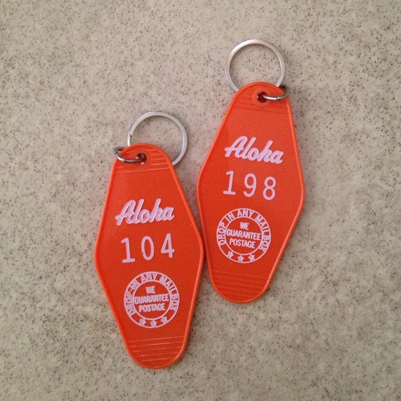 Aloha key chains! 🌺