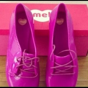 Pink Mel by Melissa Oxford lace up