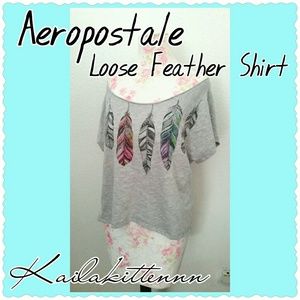 Aeropostale Off Shoulder Top