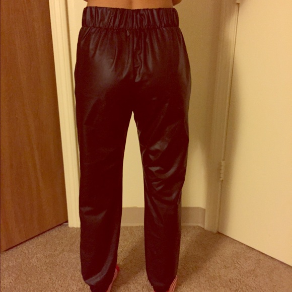 Leather pants