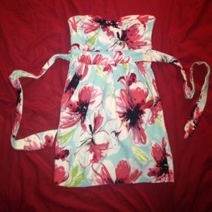 Strapless dress (with pockets!)