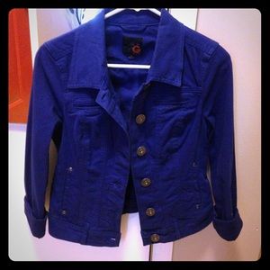 Purple Denim Jacket