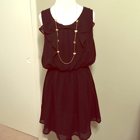 🆕 NWT! Black Bow Dress