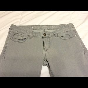 Express gray jeans