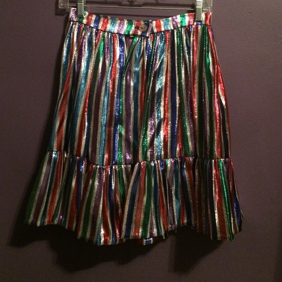 Vintage striped circle skirt - Picture 4 of 4