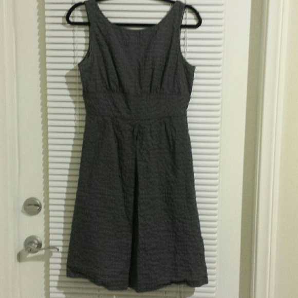 Charcoal j.crew dress