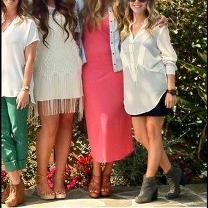 Beautiful pink maxi dress from Aritzia