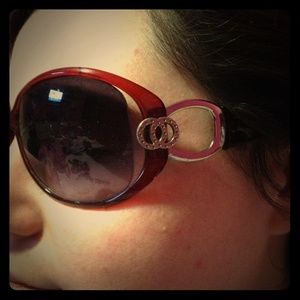 CLOSET CLEAR OUT Red sunglasses