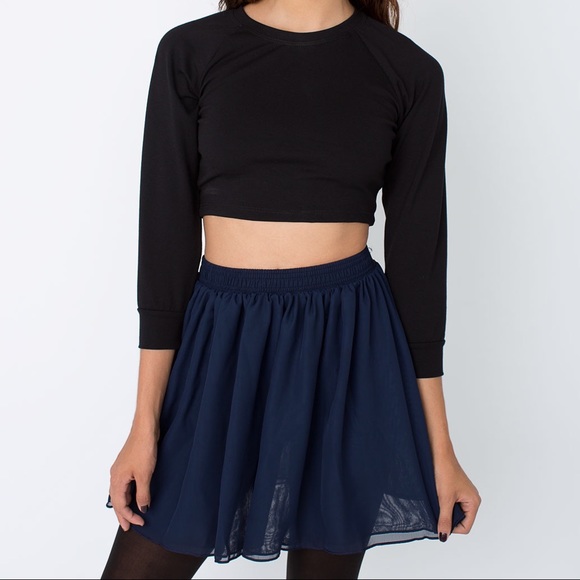 NWT American Apparel / Size M/L / Chiffon Skirt