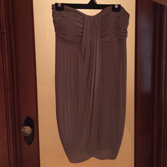 Strapless dress