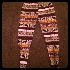 Printed leggings