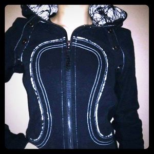 Lululemon Black ghost special edition scuba hoodie