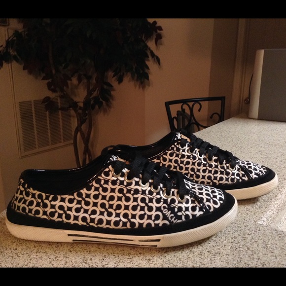 Coach Shoes - Coach "Edith" Sneakers Size 9M