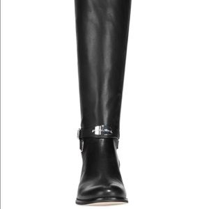 MICHAEL KORS BLACK RIDING BOOTS