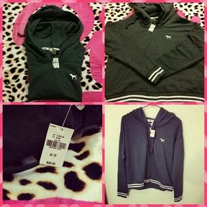 NWT PINK ZIP UP HOODIE