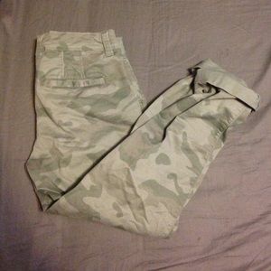Camo cargo pants