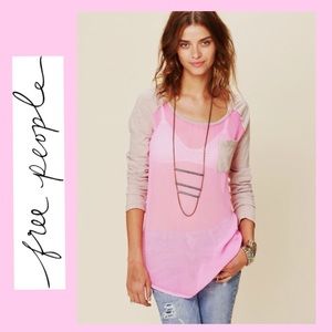 🚫SOLD🚫Free People Raglan Sheer Top