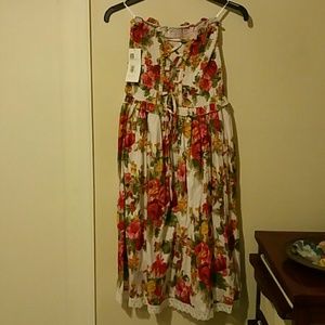 Below knee summer dress