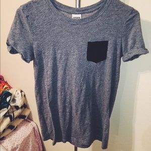 Victoria's Secret pink grey tee