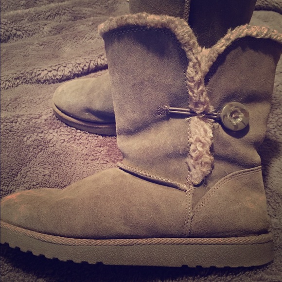 🌸grey winter Boots🌸