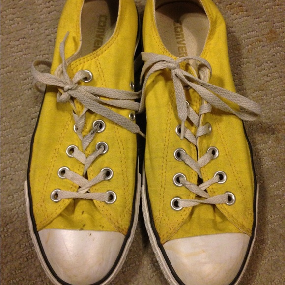 Yellow Converse