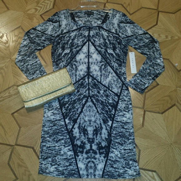 Beautiful new black and white dress.