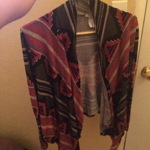 Aztec Patterned Cardigan