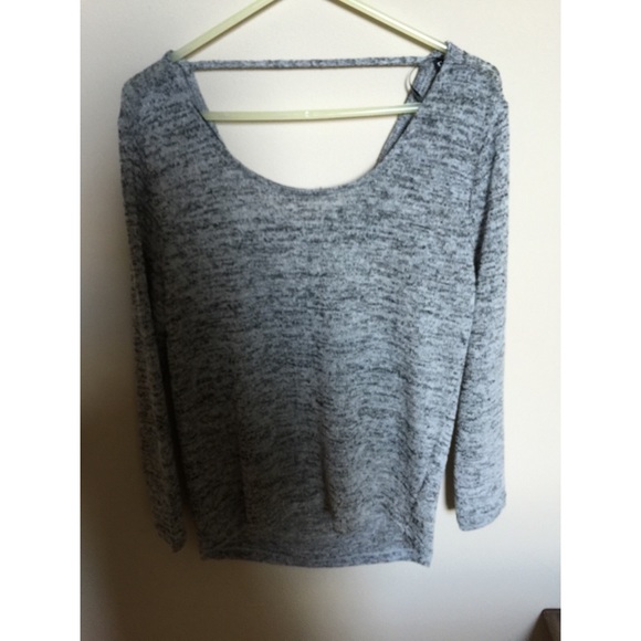 H&M swoop back sweater