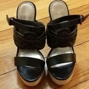 Bakers sandals, black sz 6
