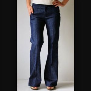 Gucci Bell bottom dark jeans