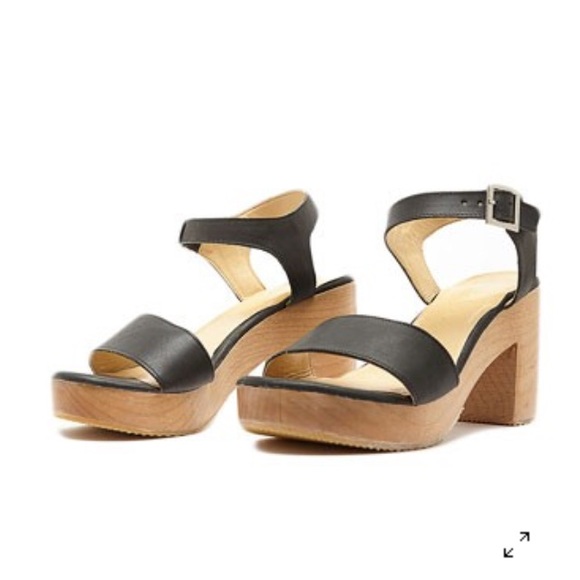 AMERICAN APPAREL WOODEN SANDAL