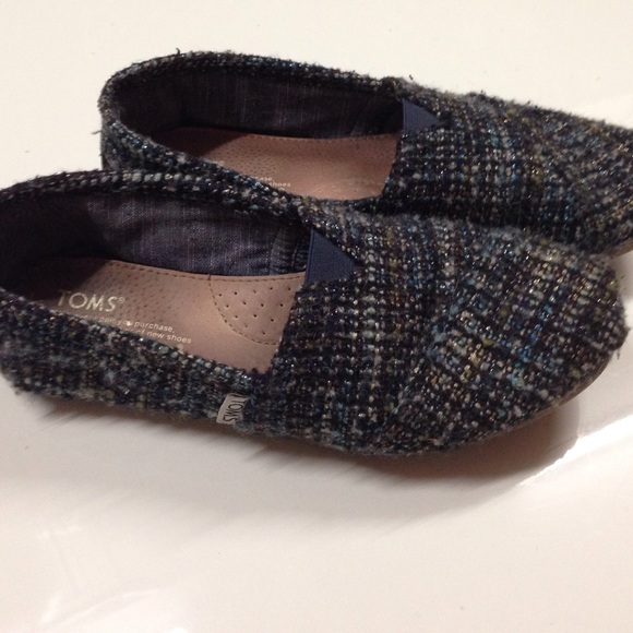 Quilted boucle toms