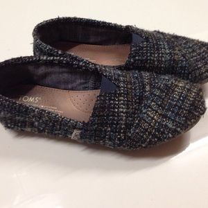 Quilted boucle toms