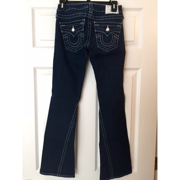 Rhinestone Button True Religion Jeans - Picture 3 of 4
