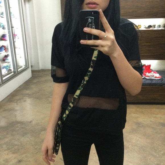 Brandy Melville Mesh Tee