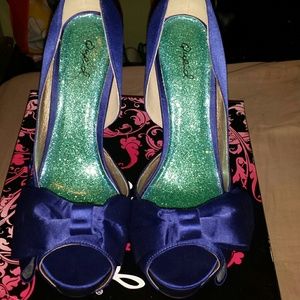 Royal Blue Heels