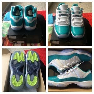 Turbo retro 11s 6.5 Aqua SOLD!