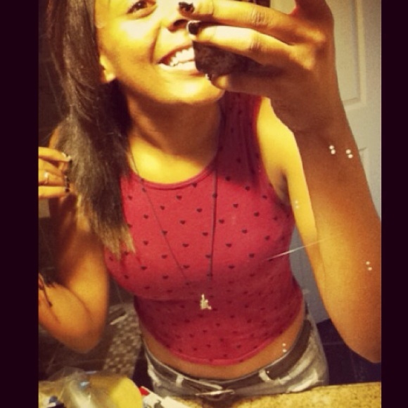 heart crop top!
