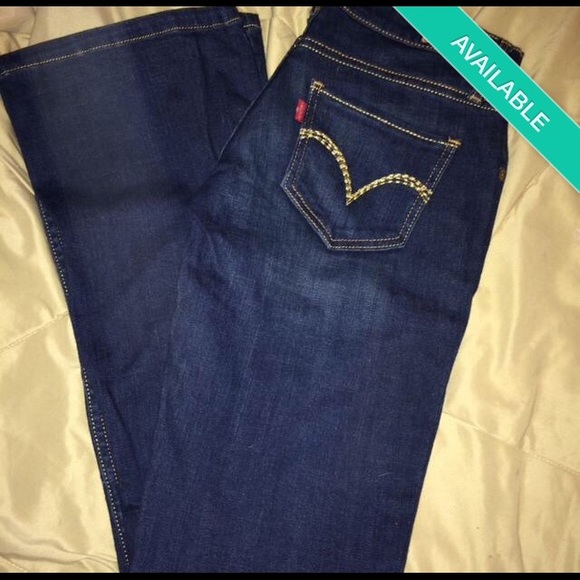 Levi boot cut jeans