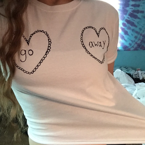 go away t shirt