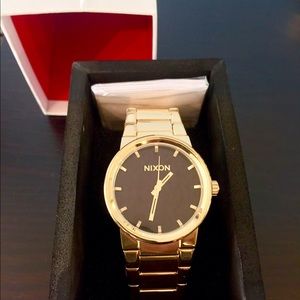 NIXON Cannon Gold Stainless-Steel Quartz Watch