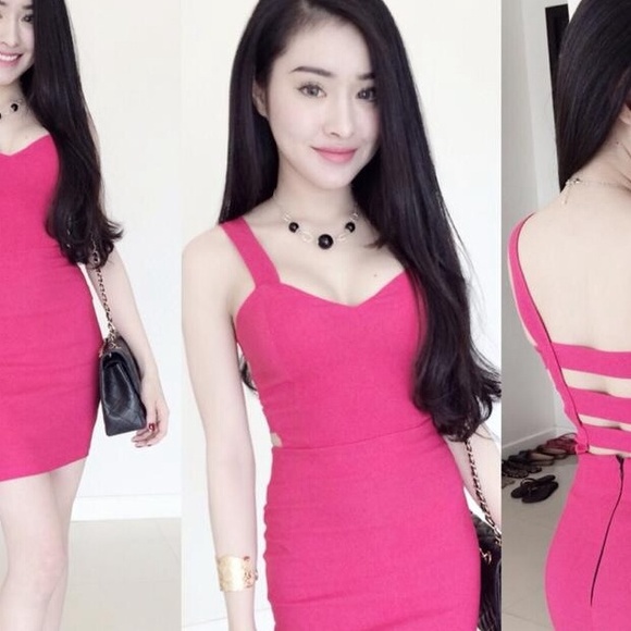 Bodycon bandage mini clubwear dress