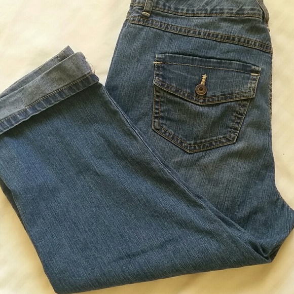 Denim Capri's
