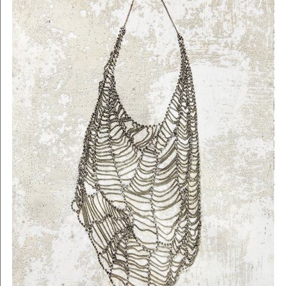 Caught in a web necklace - Picture 3 of 3